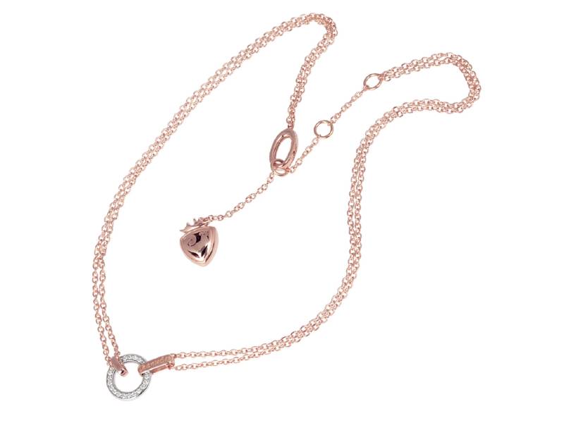 COLLANA ORO ROSA E DIAMANTE CHANTECLER 32501